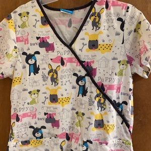 Dog Scrub Top